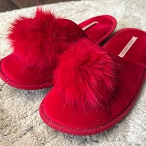 Red VS slippers